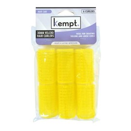 Kempt Velcro Hair Curlers 6-Pieces, Regular, Assorted Color