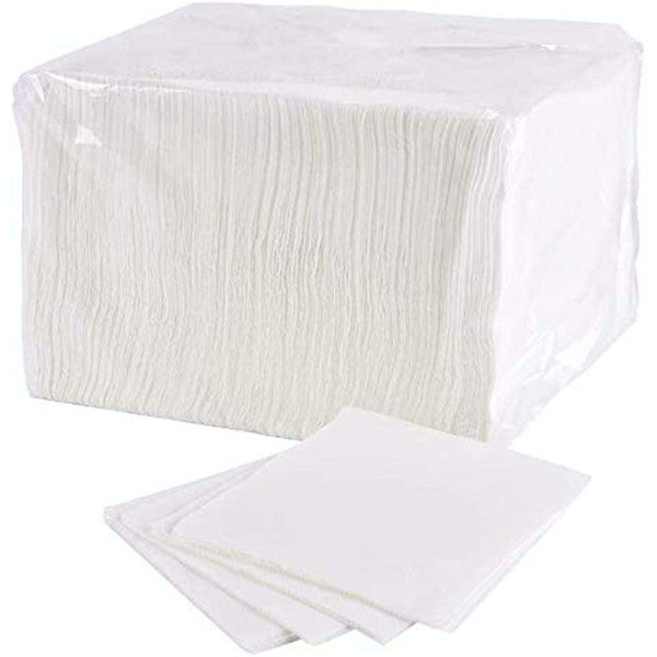 Perfect Stix Commercial Lunch Paper 12 x 12 3000 CT, White Lunch Napkin 1/4 Fold (PS-Lunch 12 x 12-3000CT)