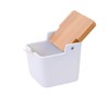 Lucky Goddness Ceramic Sugar Bowl with Bamboo Lid and Spoon,Porcelain