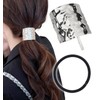 Herbeluemily Pony Hook Hair Ornament, Metal, Hair Tie, Hair Cuff,