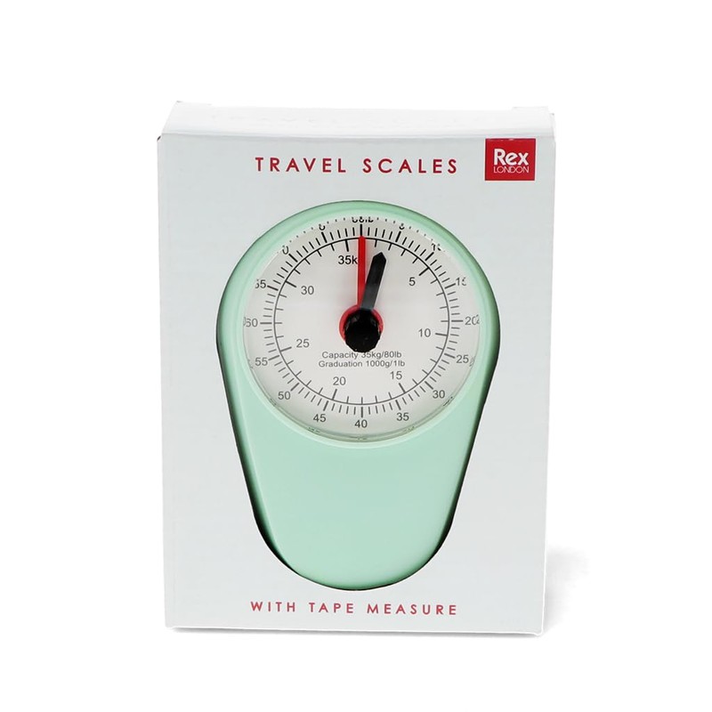 Pistachio Green Travel Scales