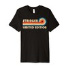 STRINGER Surname Retro Vintage 80s 90s Birthday Reunion Premium T-Shirt