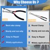 Upgraded 37960 Electrical Disconnect Pliers, 8in Automotive Tools Electrical Connector