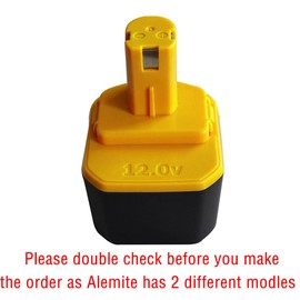 New Battery for Alemite 339804 12 Volt 3.0AH 3000mah NI-MH Battery