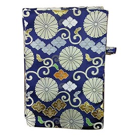 Old Katanabachi: Brocade (*4 sizes and 2 types of patterns available) (for large swords, navy chrysanthemum)