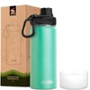 Koodee Insulated Water Bottle, 18 oz Stainless Steel Double Wall