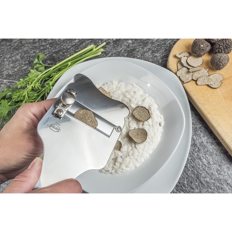 Sanelli 403020 Professional Truffle Slicer, Straight Blade, Length 20 cm,