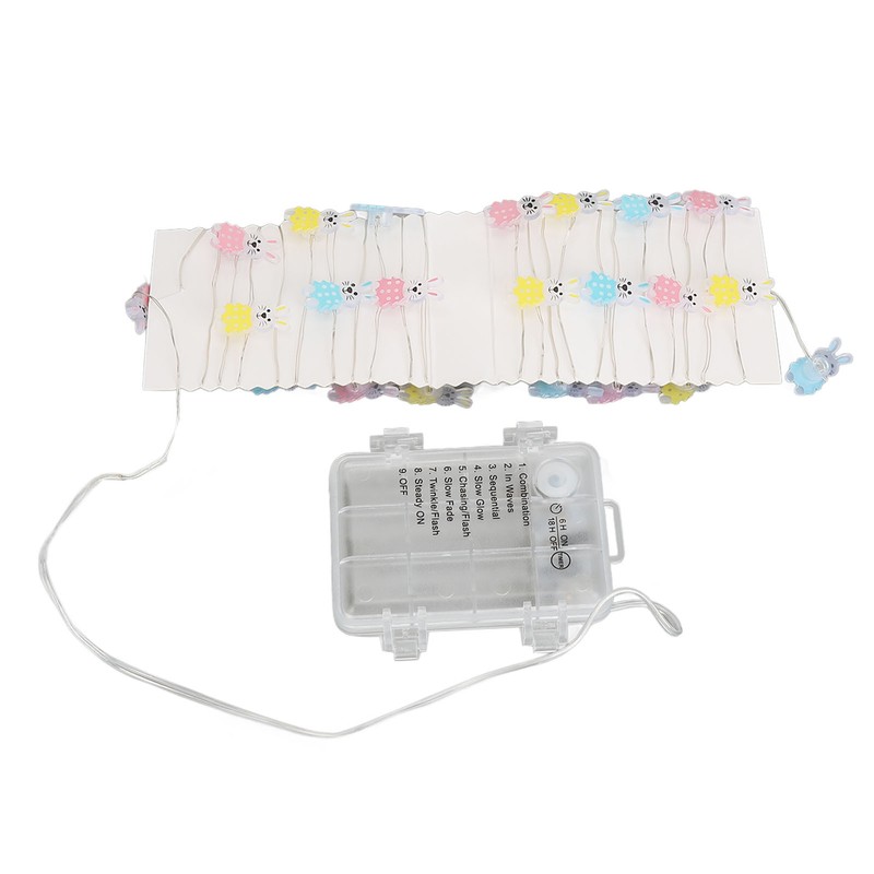 String Lights 3 Meters 30 Light Remote Control Waterproof Rabbit