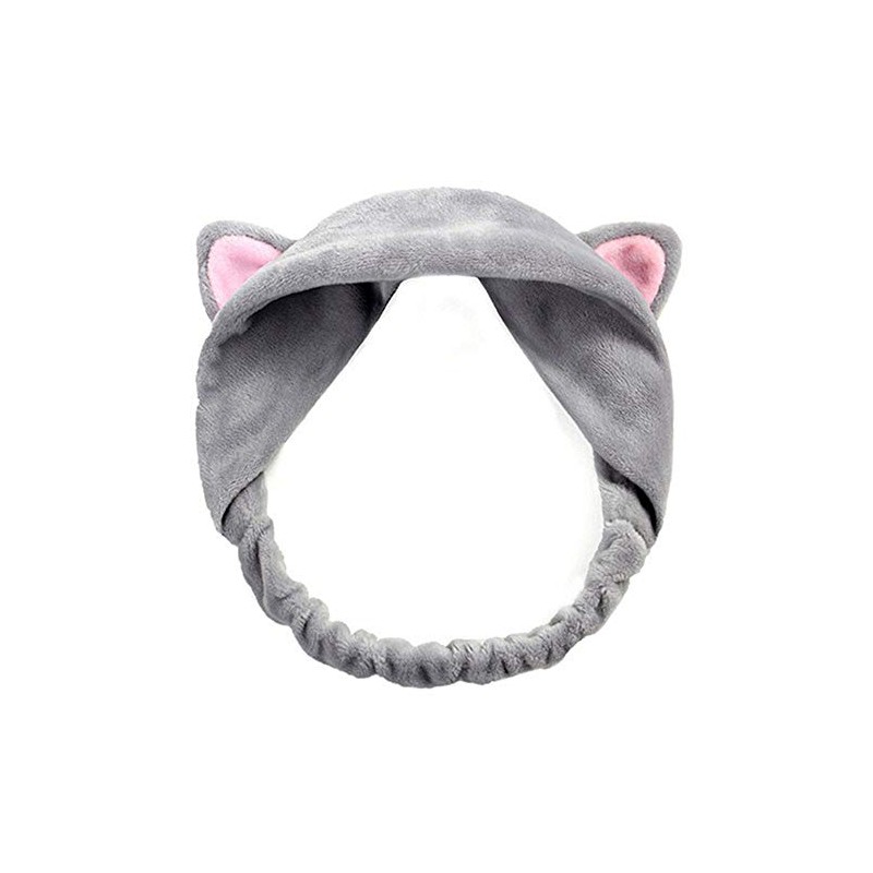 Cute Cat Ears Headband Hair Wear Makeup Shower Face Washing