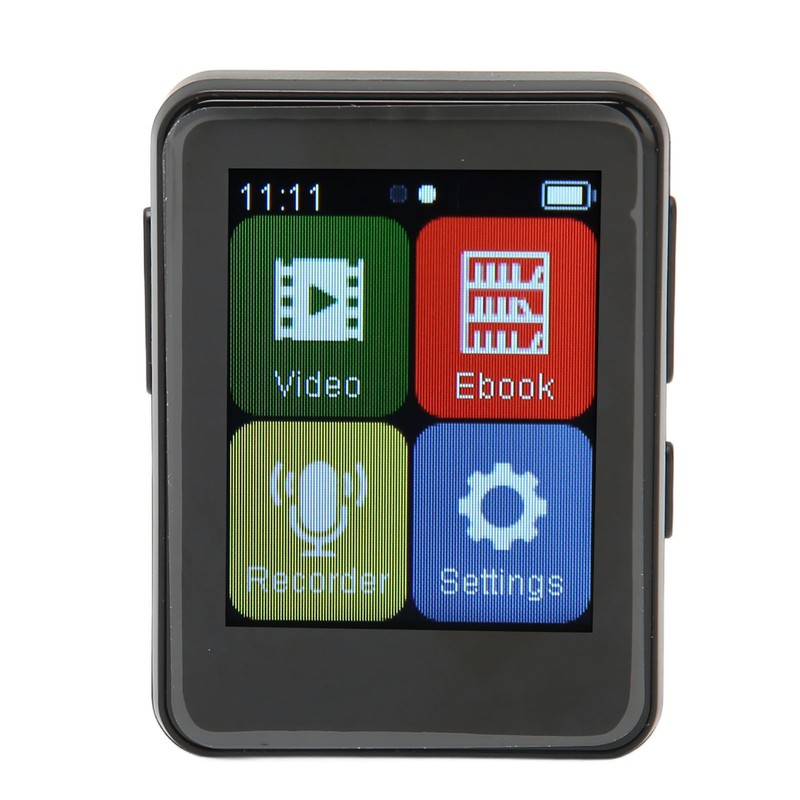 MP3 Player Bluetooth 5.0 Intelligent HD Noise Reduction FM Radio