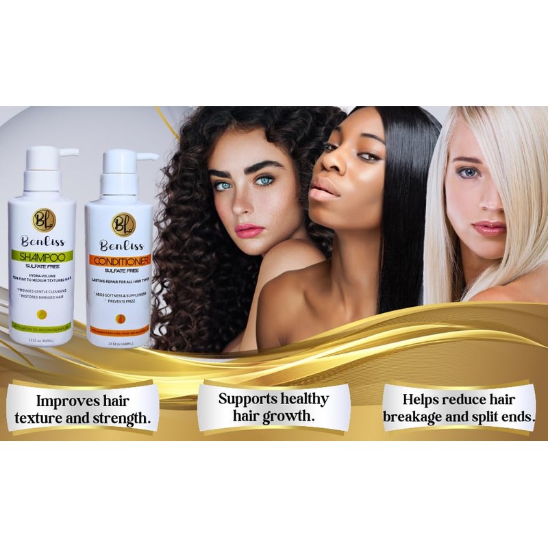 Set de Champú y Acondicionador Con Aceite de Argán y
