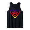 Colorful Heart Tank Top