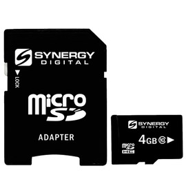 Synergy Digital 4GB Micro SDHC Secure Digital Memory Cards, Compatible with HTC One Mini Cell Phone - Class 10, 20MB/s - Pack of 10