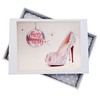 White Cotton Cards PHOTO ALBUM, Card, Plastic, 12.5x17.5x2.5 cm