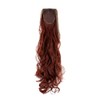 Hairpiece PONYTAIL (comb & ribbon wrap-around system) extension pigtail very