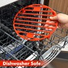 Webake Roasting Rack Oval Silicone 11x8 Inches Cooling Drying Rack