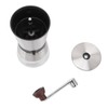 Manual Coffee Grinder 304 Stainless Steel Adjustable Thickness Hand Crank