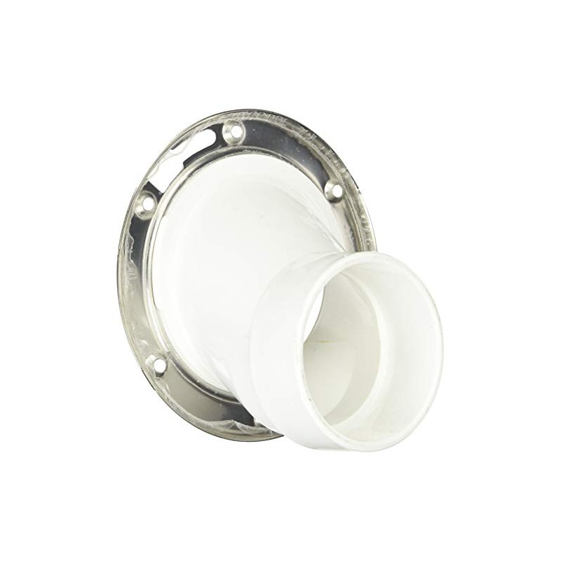 Soux Chief 889-POM Full Flush Offset Flange PVC for Drainage
