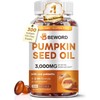 BEWORD Pumpkin Seed Oil with Saw Palmetto, 3000mg Per Serving