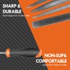 CCLIFE File Set 6-Piece Professional Workshop File Set Small Metal