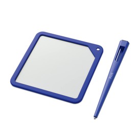 PLUS KM-0909NV 428-925 Clean Notes, Kaite Memo Type, 35.4 x 35.4 inches (90 x 90 mm), Navy