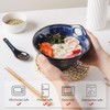 KOOV Porcelain Japanese Ramen Bowls with Chopsticks and Spoons, 26