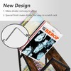 WOLiBOSS 2 Tier Vinyl Record Storage-Holds 80-100 LP Albums,Quick Assembly