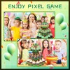 2 Pack Cupcake Stands for Pixel Game Birthday Party Decorations