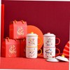 MAGICLULU Mugs Set for Wedding Heat Resistant Tea Cup Creative