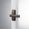 Ideal Security Door Lever for Storm and Screen Doors, Oil