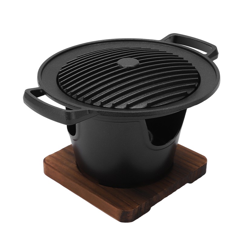 Mini BBQ Grill Set Anti Stick Food Grade Material Tabletop