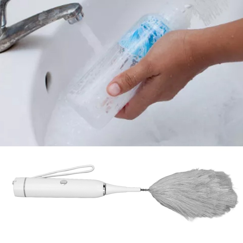 Electric Bottle Brush 4W Baby Milk Bottles Cleaning Waterproof Bottle