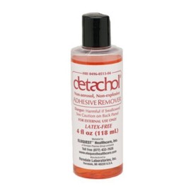 Detachol Adhesive Remover Latex-Free 4oz Bottle - 1/Each by Ferndale