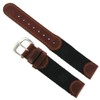 20mm Brown Leather Swiss Army Watchband Replacement