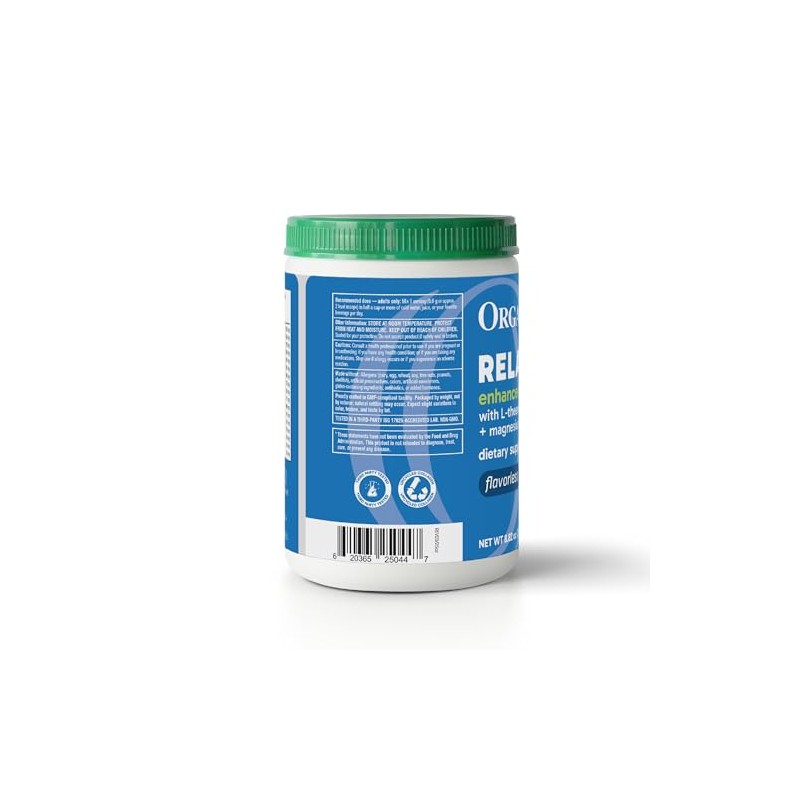 Organika Colágeno Hidrolizado con Bisglicinato de Magnesio y Teanina 250