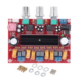 Amplifier Board 2.1 Channel 2x50W 100W Heavy Bass DC12‑24V Digital Sound Power Amplifier for Sound System