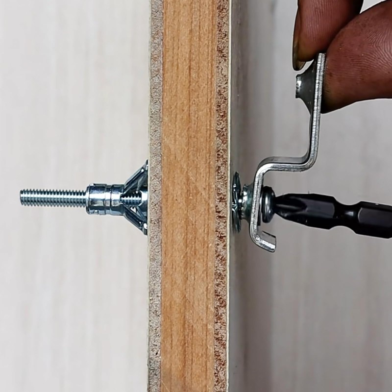 20Pcs Hollow Wall Anchor for M4,Plasterboard Fixings,Drywall Anchor Plugs Expansion