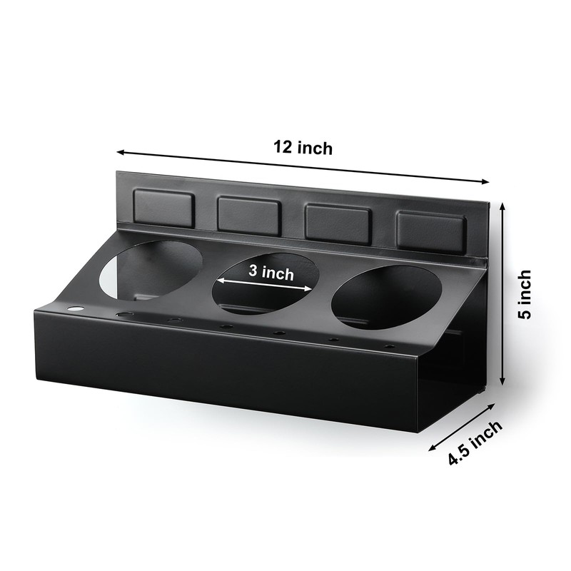 Mayouko Magnetic Toolbox Shelf, Tray and Holder, 4-Piece Magnetic Toolbox