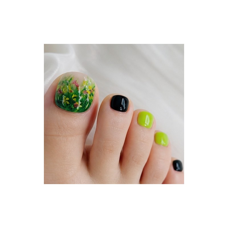 Wildflower Garden Pedi Tips - Paddy A / 들꽃 가든