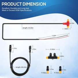 MXEC NMEA 2000 Backbone Cables Drop Cables Tees Terminators Kits for Lowrance Simrad Garmin to Process NEMA 2K Network, Dual Device NMEA 2000 Starter Kit