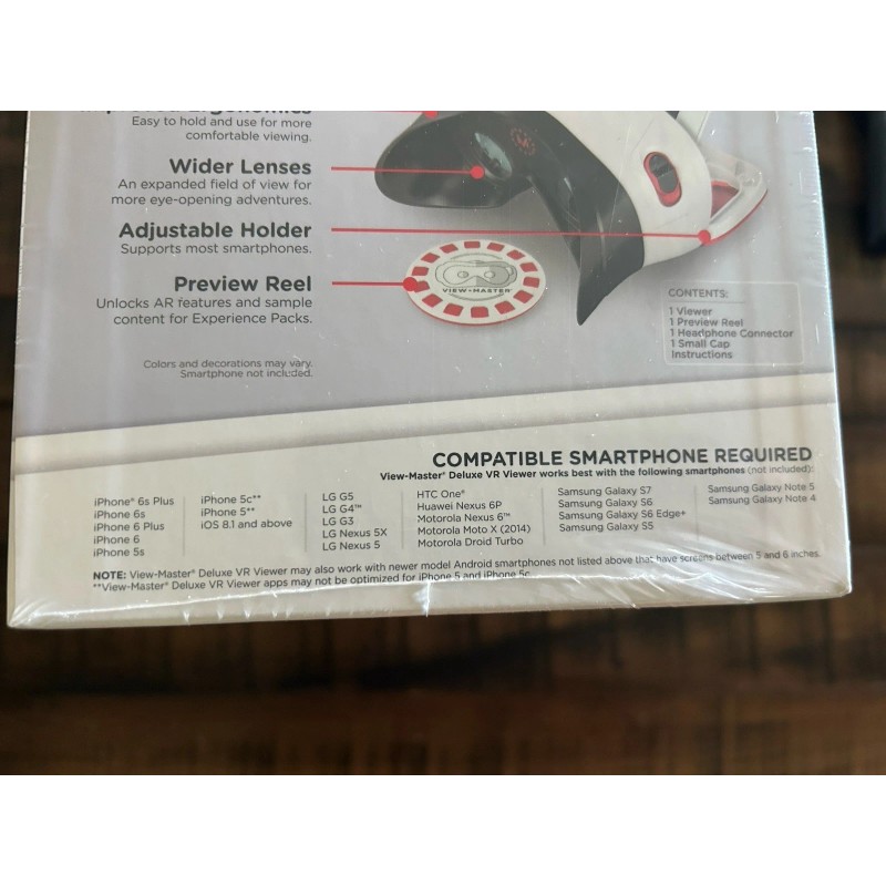 Mattel View-Master Deluxe 3D VR Viewer - Google Cardboard Compatible-