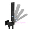 Asyas Brass High Pressure Hand Held Shower Wand Square Head