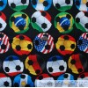 Standard BonEful Fabric FQ Cotton Quilt Black Brown Gray B&W