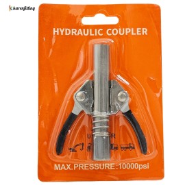 Grease Gun Coupler Nozzle Oiling Double Handle Injection Nozzle Grease GunCapacity: Grease Gun Coupler B, Max. Pressure: none