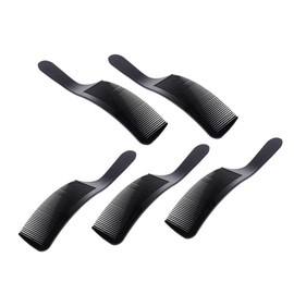 Mikinona 5pcs Professional Barber Clipper Comb Flat Hair Cutting Combs for Salon Use Easy and Lightweight for Precision Haircuts and Styling
