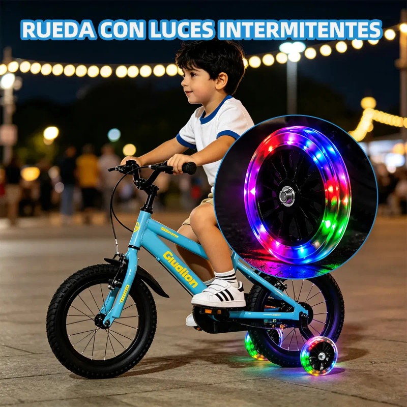 Rueditas para bicicleta ninos Mirrend llantas entrenadoras 12 14 16