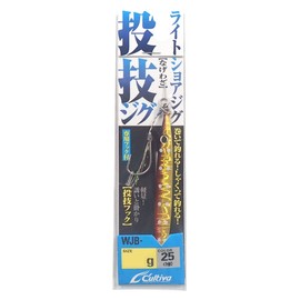 Owner WJB-40 Metal Jig, Casting Jig, 4.2 inches (106 mm), 1.4 oz (40 g), Squid Gold D #25 31978 Lure