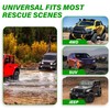 TYT Synthetic Winch Rope Kit - 1/4'' x 50' with