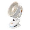 Desk Power Fan Quiet Operation Cooling, 90° Variable Tilt, 5