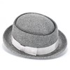Pork Pie Hats for Men/Women, 100% Wool Felt Hat Womens
